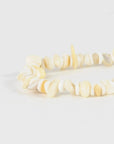 Pineapple Island Canggu Puka Shell Surfer Bracelet - Cream