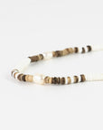 Pineapple Island Kauai Puak Shell and Pearl Necklace - Brown/White
