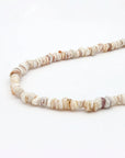 Pineapple Island Enu Island Beaded Necklace - Cream