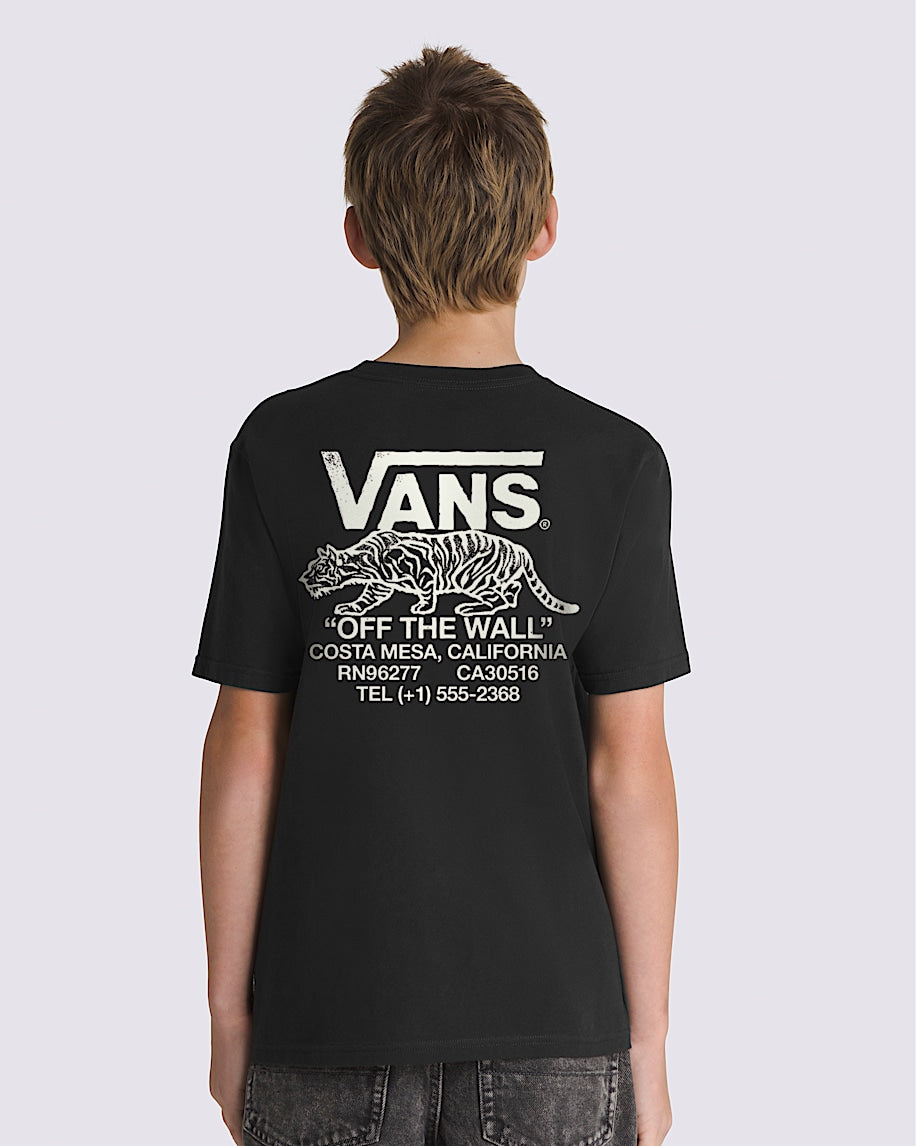 Vans Kids Sneaky T-Shirt (8-14 Years) - Black - ManGo Surfing