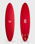 Mick Fanning X Laura Enever Sun Beam Surfboard - Cherry