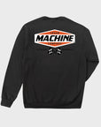 Loser Machine Overdrive Sweatshirt - Black - ManGo Surfing