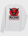 Loser Machine Power Band Long Sleeve T-Shirt - White - ManGo Surfing