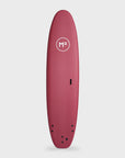 Mick Fanning Surf School Super Soft Screw Thru 3F Surfboard - 8'6 - Merlot - ManGo Surfing