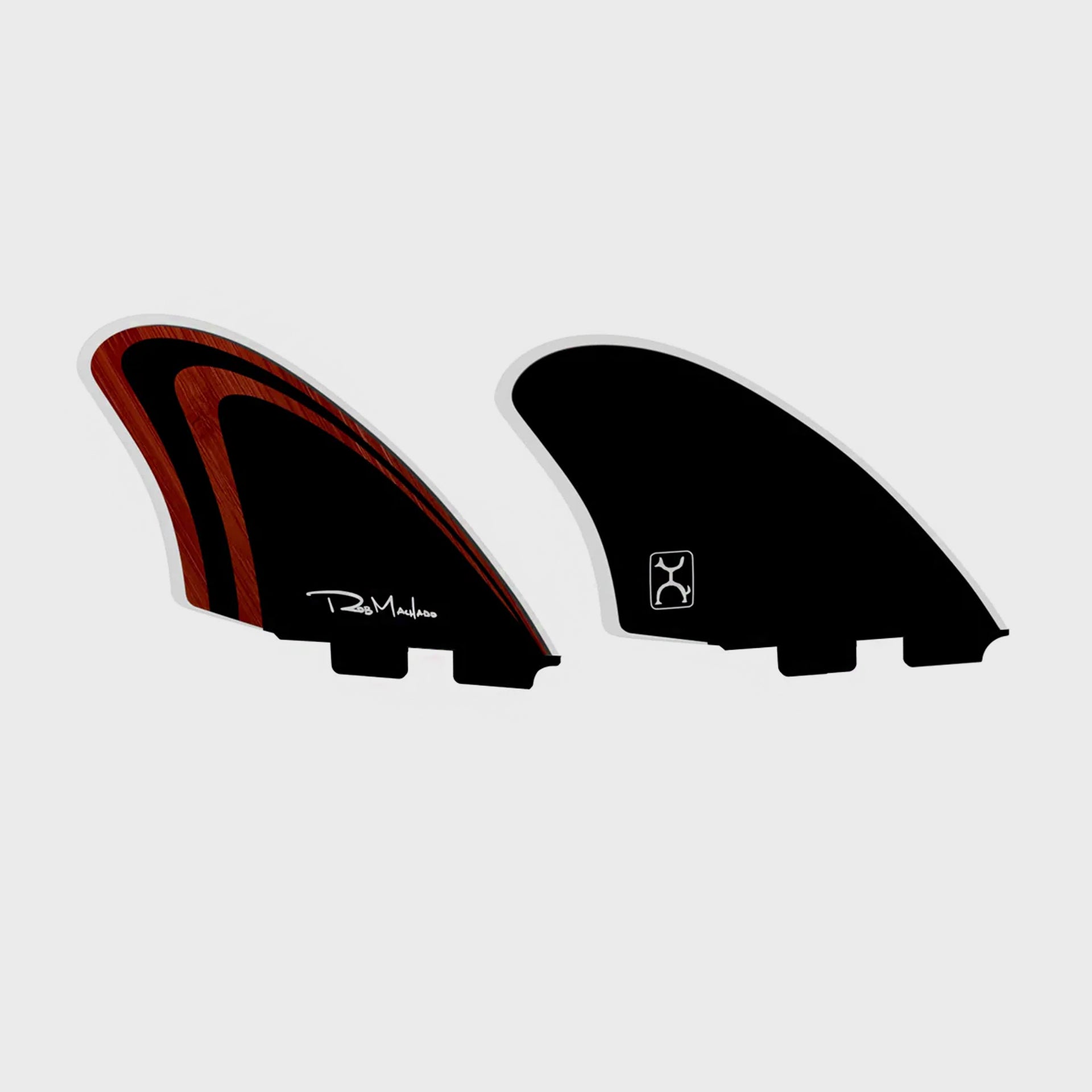 Machado Twin Keel Fins Set - Double Tab (FCS compatible) - ManGo Surfing