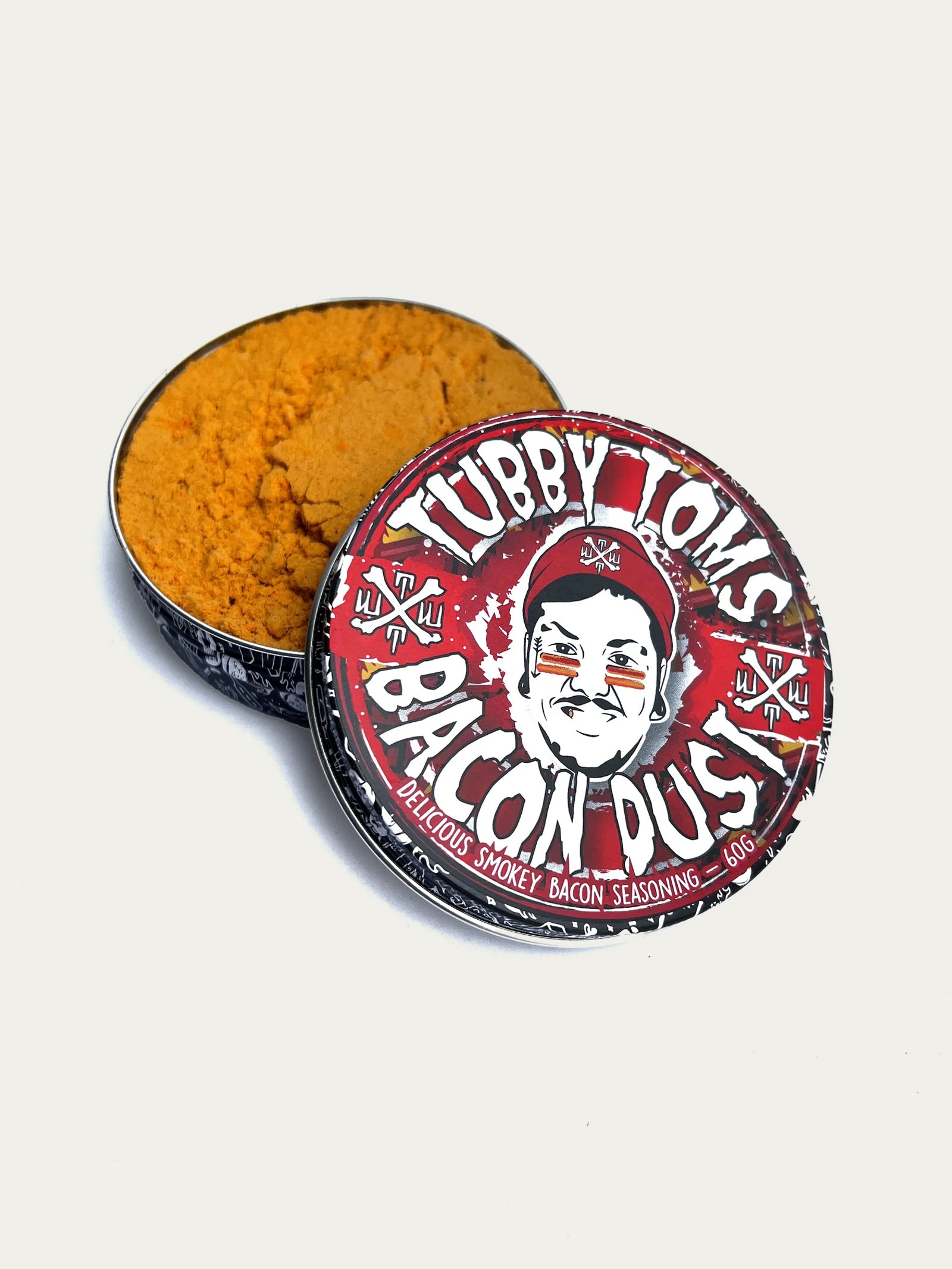 Tubby Tom's Bacon Dust Seasoning Tin - 80g