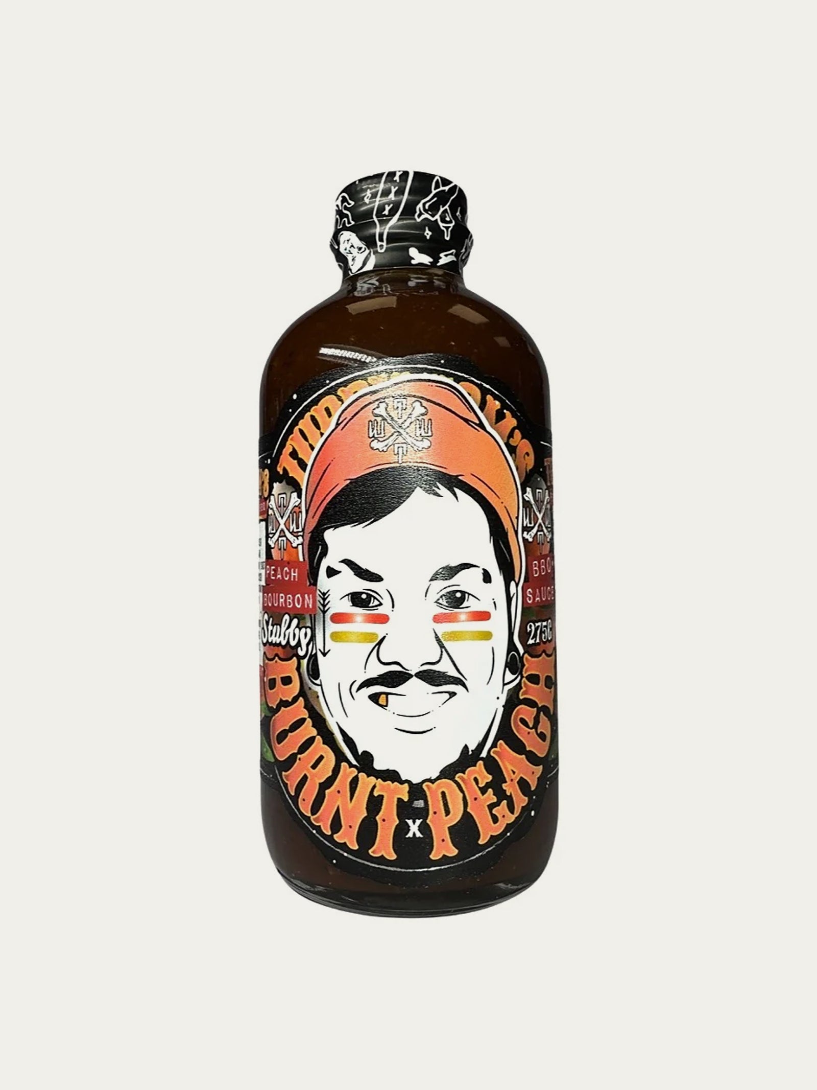 Tubby Tom's Burnt Peach BBQ Sauce - 240ml