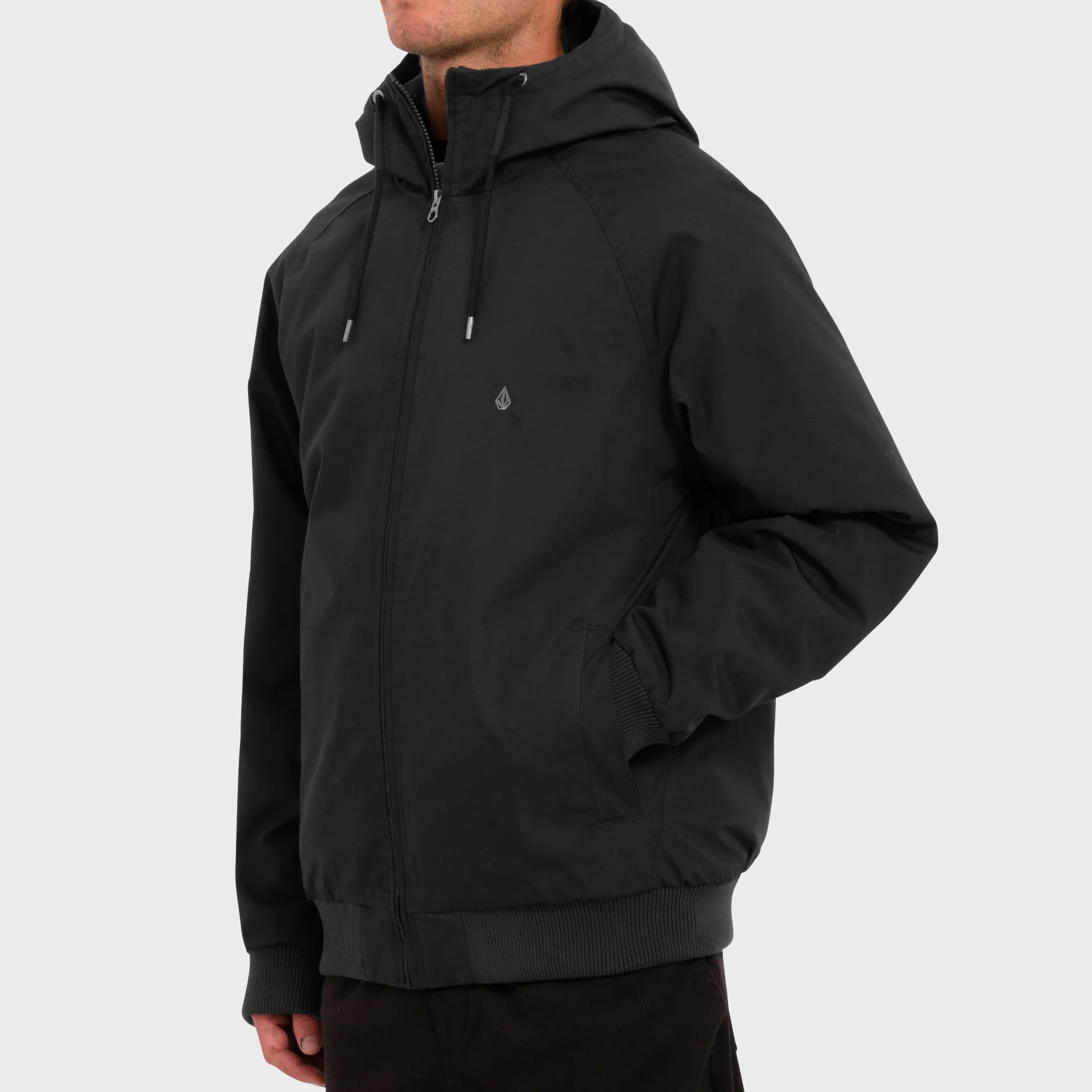 Volcom Mens Hernan 10K Jacket - Black - ManGo Surfing
