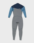 Volcom Mens Modulator 4/3 Chest Zip Wetsuit - Cruzer Blue - ManGo Surfing