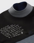 Volcom Mens Modulator 4/3 Chest Zip Wetsuit - Cruzer Blue - ManGo Surfing
