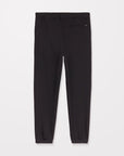 Black pants on a white background