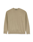 Beige sweatshirt on a white background