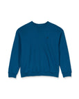 Blue sweatshirt on a white background