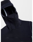 Modulator 5/4/3mm Hooded Chest Zip Wetsuit - Mens Wetsuit - Black - ManGo Surfing