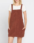 Volcom Womens Power Chord Dress - Chestnut Brown - ManGo Surfing
