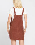 Volcom Womens Power Chord Dress - Chestnut Brown - ManGo Surfing
