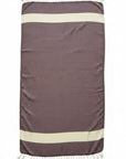 Weavico - Diamond Turkish Beach Towel - 100% Cotton - Maroon