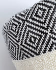 Weavico - Diamond Turkish Beach Towel - 100% Cotton - Black