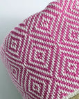 Weavico - Diamond Turkish Beach Towel - 100% Cotton - Fuchsia