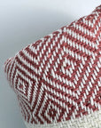 Weavico - Diamond Turkish Beach Towel - 100% Cotton - Terracotta