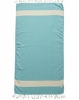 Weavico - Diamond Turkish Beach Towel - 100% Cotton - Turquoise