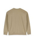 Beige sweatshirt on a white background