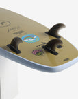 Mick Fanning Double Rainbow Super Soft (Screw Thru 3F) Surfboard - Sky/Soy