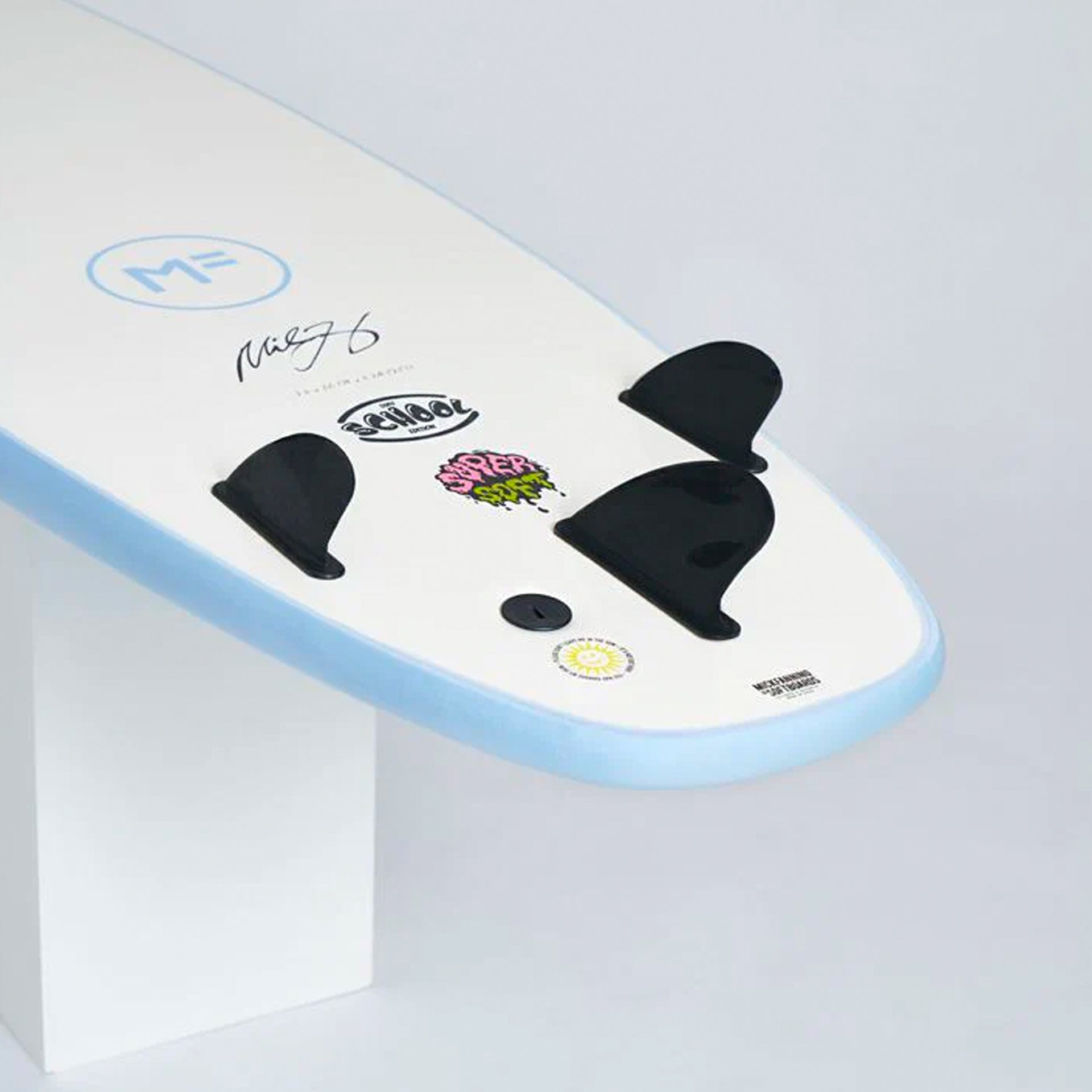 Mick Fanning Surf School Super Soft Screw Thru 3F - 7'6 - Sky - ManGo Surfing