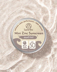 Suntribe Organic Mineral Mini Zinc Tin SPF 50 - Mud Tint