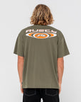 Rusty Irie Eye Short Sleeve T-Shirt - Savanna