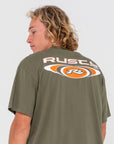 Rusty Irie Eye Short Sleeve T-Shirt - Savanna
