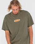 Rusty Irie Eye Short Sleeve T-Shirt - Savanna