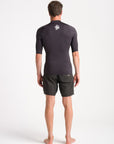 C-Skins Mens NuWave UV Basics Short Sleeve Vest - Anthracite - ManGo Surfing