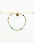 Pineapple Island Alila Dainty Beaded Bracelet - Multicoloured