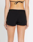 Volcom Womens Simply Solid 2 Boardshort - Black - ManGo Surfing