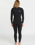 Volcom Womens Modulator 4/3mm Chest Zip Wetsuit - Black - ManGo Surfing