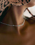 Pineapple Island Ka'ala Beaded Surfer Necklace - Cream