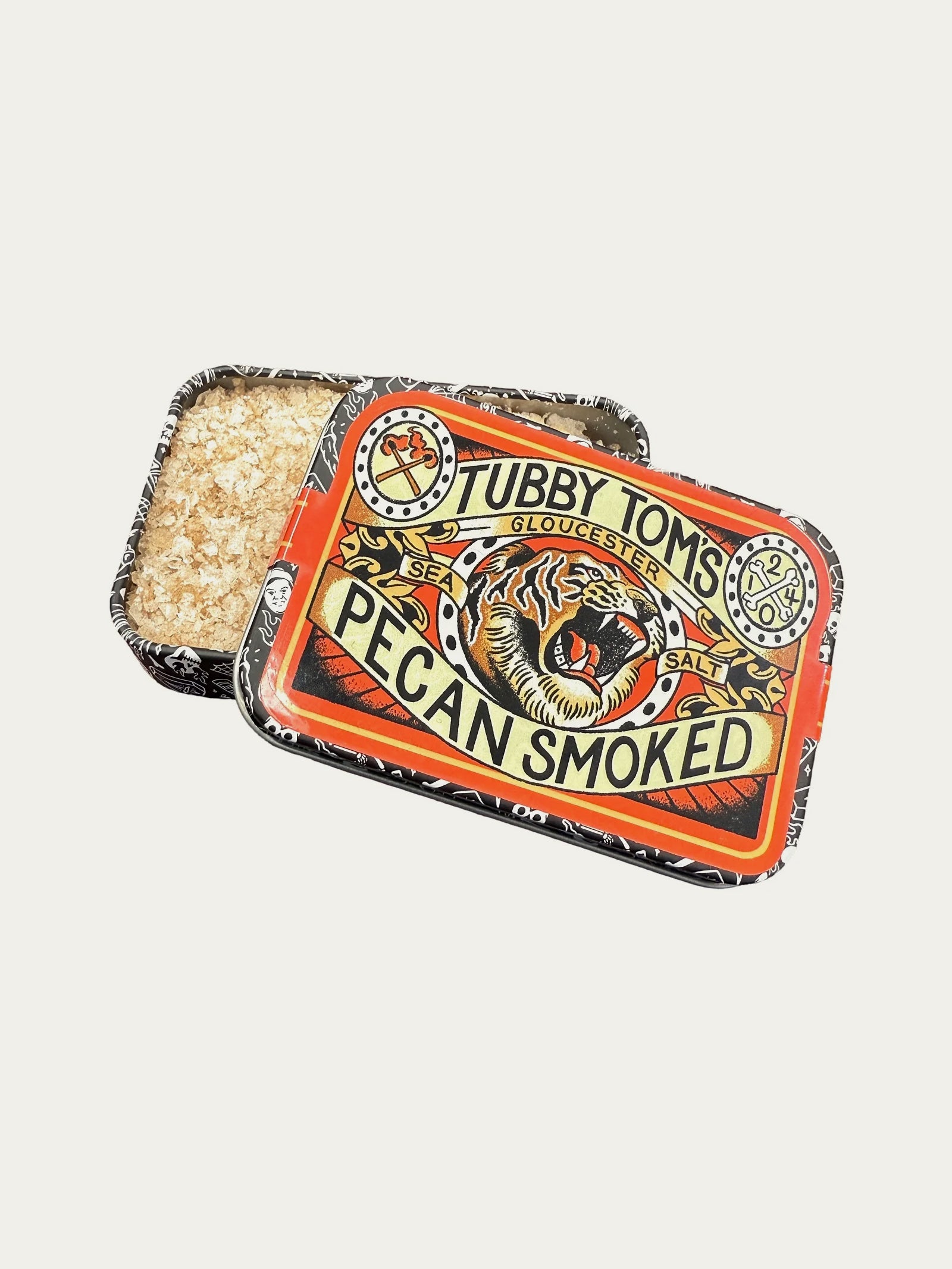 Tubby Tom's Pecan Smoked Sea Salt Tin - 50g