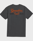 Dark Seas Mens Common Bond Premium T-Shirt - Charcoal - ManGo Surfing