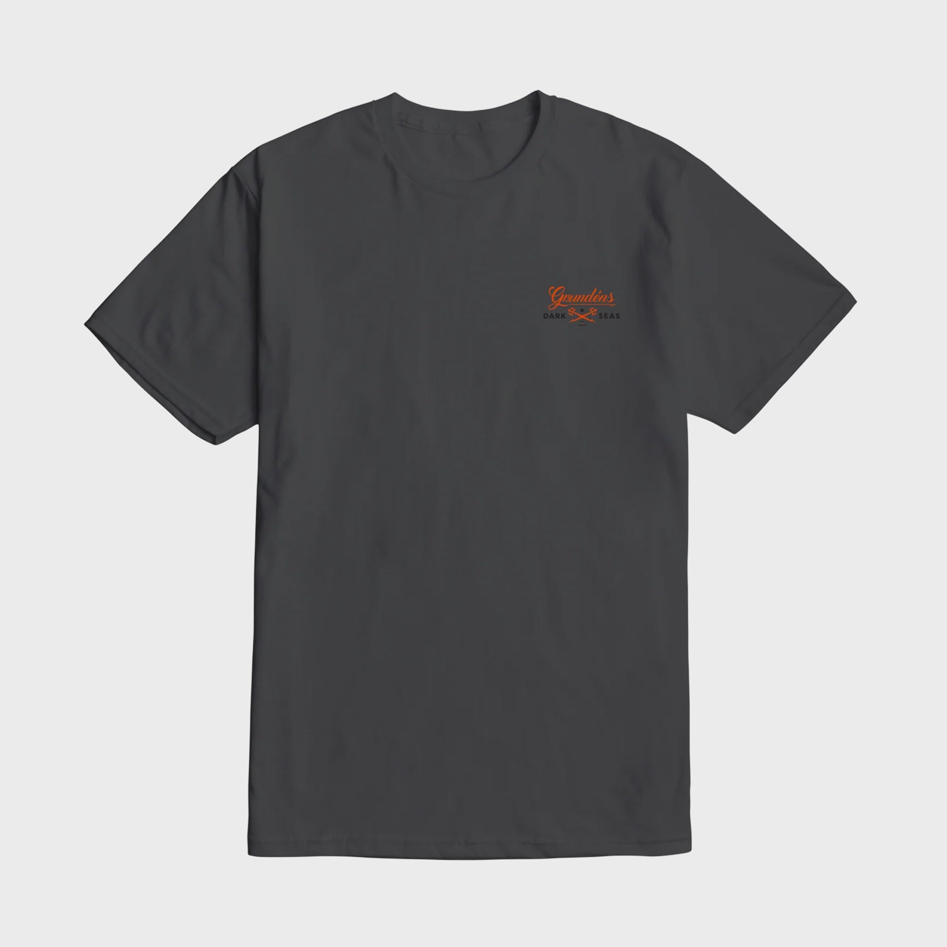 Dark Seas Mens Common Bond Premium T-Shirt - Charcoal - ManGo Surfing