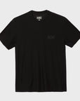 Loser Machine Too Hard Knit Short Sleeve T-Shirt - Black - ManGo Surfing