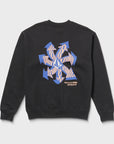 Volcom Mens Watanite Crew Sweatshirt - Black - ManGo Surfing