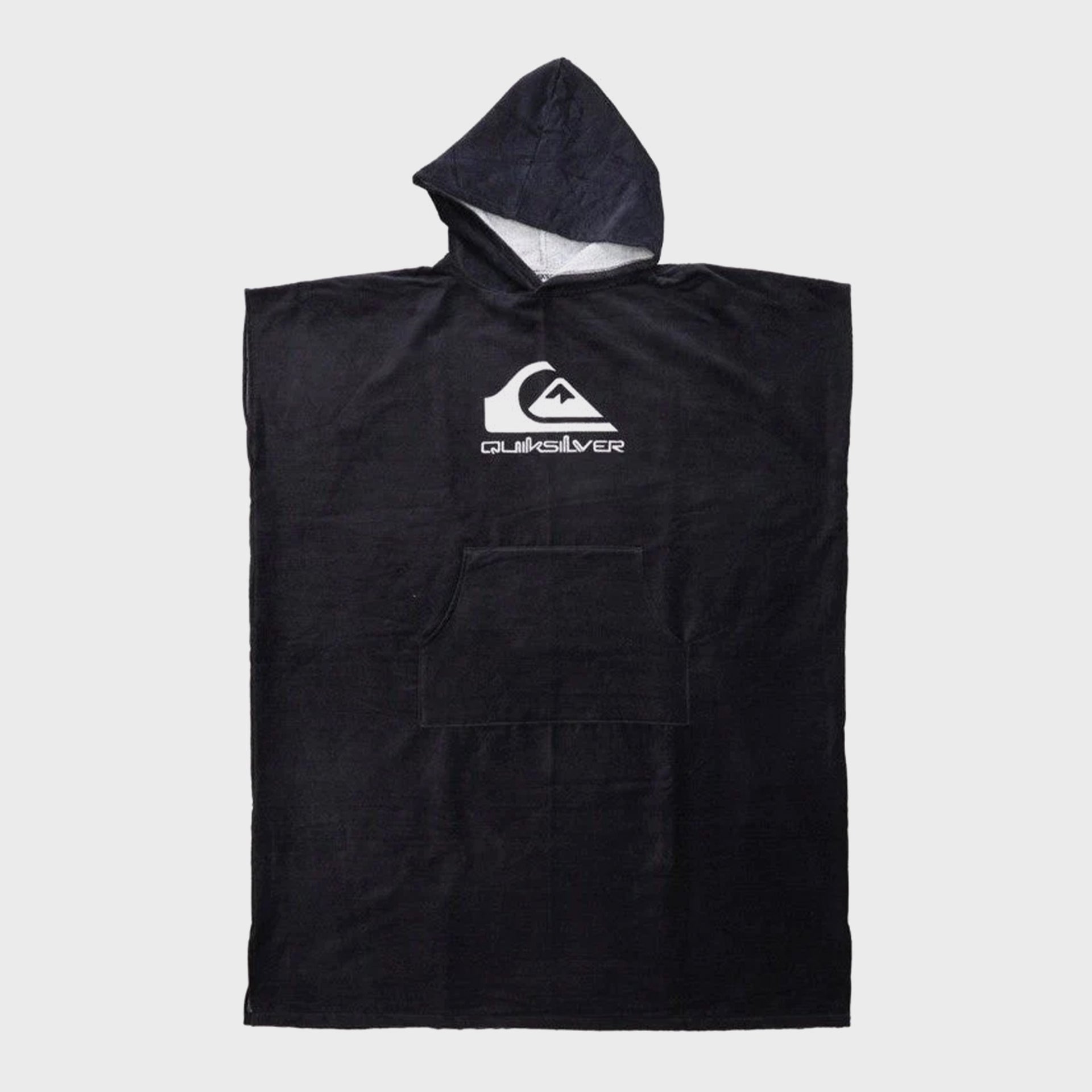 Quiksilver Hoody Boys Beach Towel - Age 2-7 - Black - ManGo Surfing