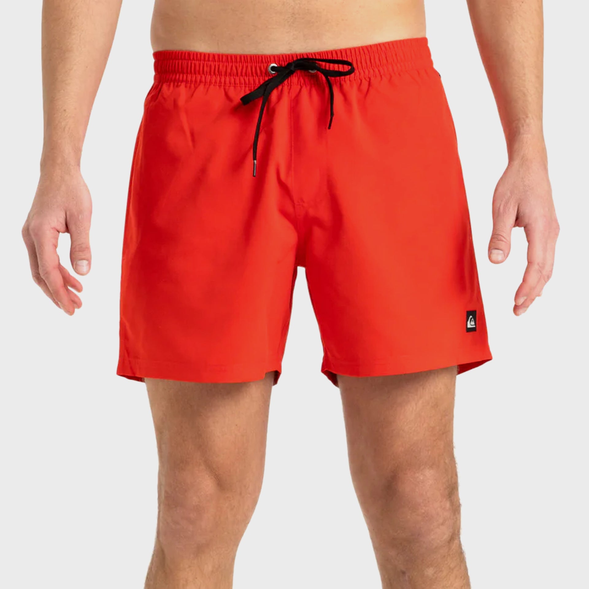 Quiksilver Mens Everyday Solid 15" Swim Shorts - High Risk Red - ManGo Surfing