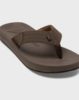 Quiksilver Mens Rivi Beach Flip-Flops - Brown - ManGo Surfing