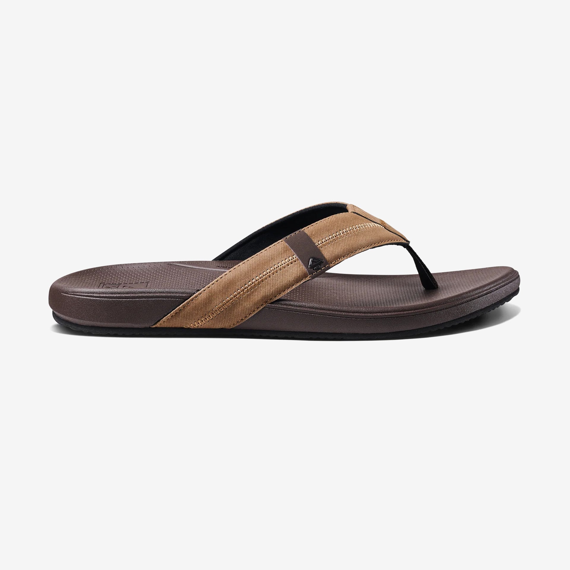 Reef Mens Cushion Phantom 2.0 Flip Flops - Brown/Tan - ManGo Surfing