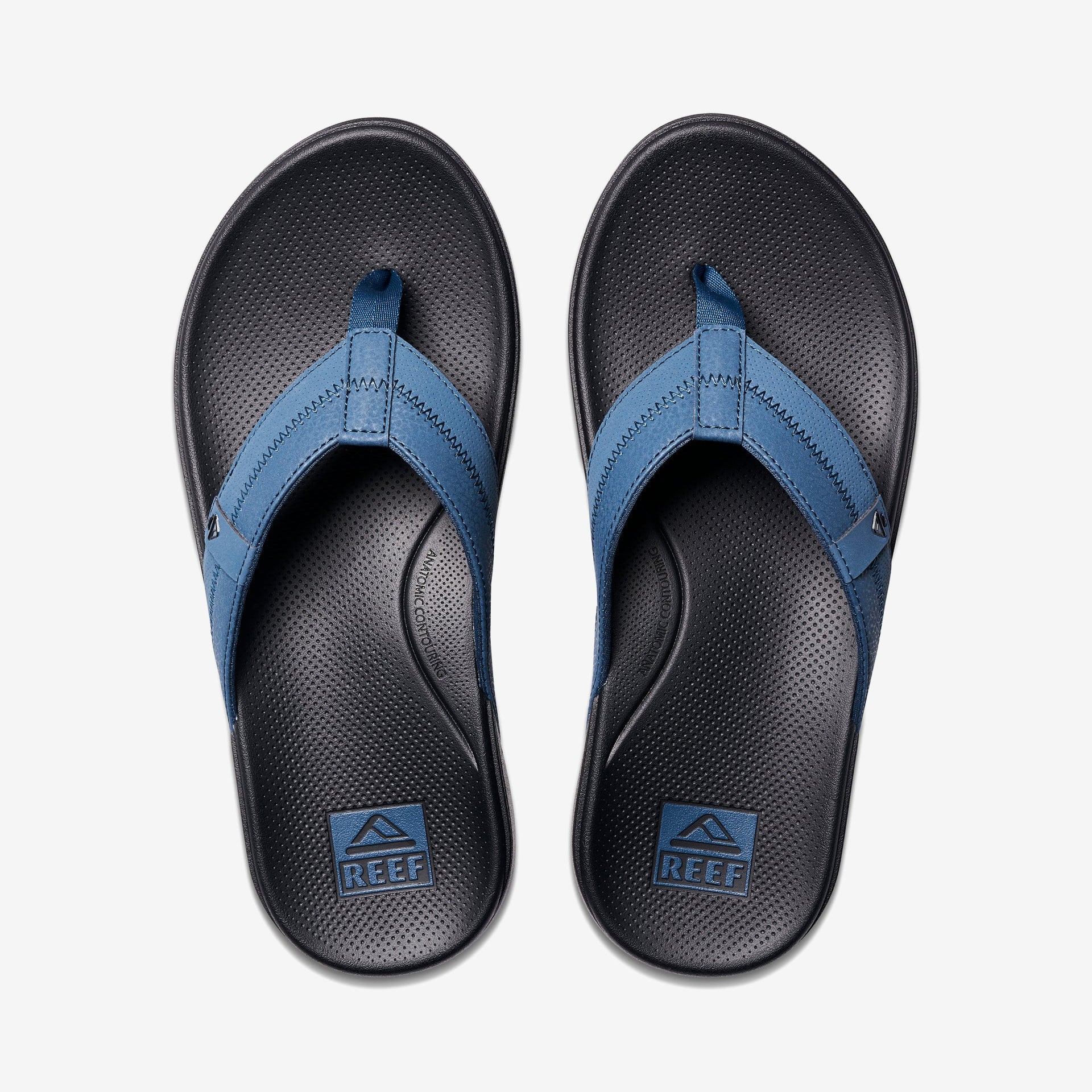 Reef Mens Cushion Phantom 2.0 Flip Flops - Orion/Black - ManGo Surfing
