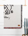 Slowtide Rise Up Tapestry Blanket - White - ManGo Surfing