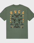 RVCA Mens Butterfly Poster T-Shirt - Balsam Green