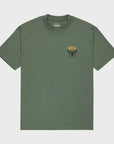 RVCA Mens Butterfly Poster T-Shirt - Balsam Green